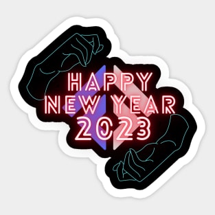 Happy New Year 2023 Sticker